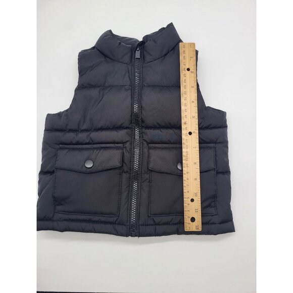 OLD NAVY Baby Toddler 12-18M Black Puffer Vest - Picture 4 of 8